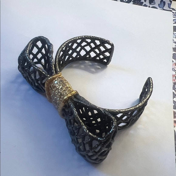 Alexis Bittar Gold and black now bracelet - Picture 3 of 6